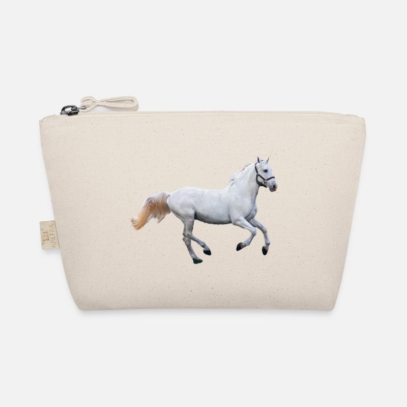 Pferd - Schimmel Bio-Täschchen