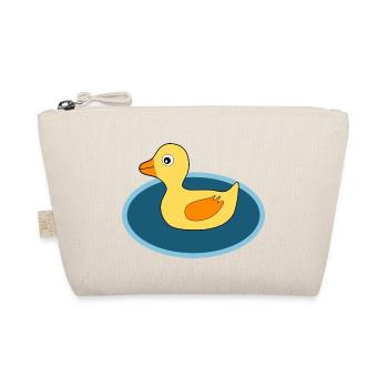 Kawaii Chibi Kawaii Duck Kawaii Duckling - Organic Pouch - nature - Front