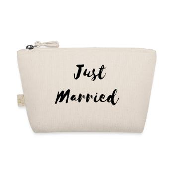 Just Married - Bio-Täschchen - Natur - Vorne