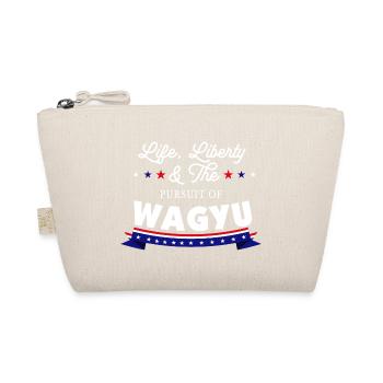 Life, Liberty and the Pursuit of Japanese - Organic Pouch - nature - Front