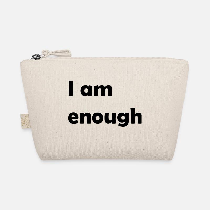 i am enough - Bio-Täschchen - Natur