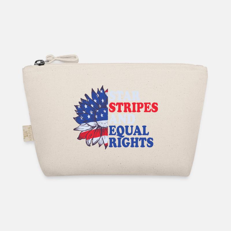 Star stripes and equality Organic Pouch