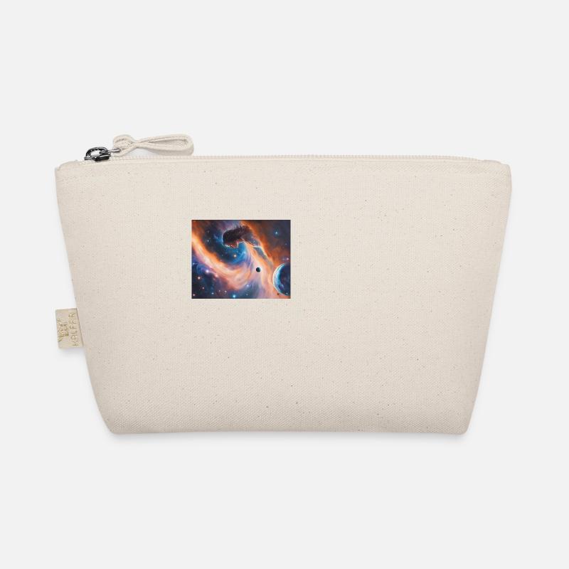 Goddess transcends in stardust Organic Pouch