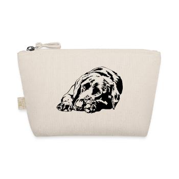LABRADOR Retriever Labbi Dogs Portrait Wilsigns - Organic Pouch - nature - Front