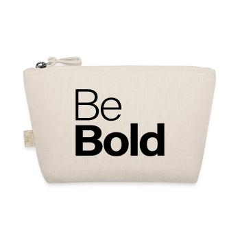 Be Bold - Bio-Täschchen - Natur - Vorne