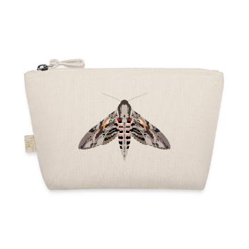 Butterflies: The morning glory hawkmoth - Organic Pouch - nature - Front