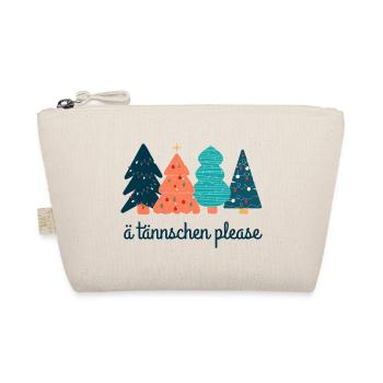 Ä tännschen please - Christmas Tree - Bio-Täschchen - Natur - Vorne