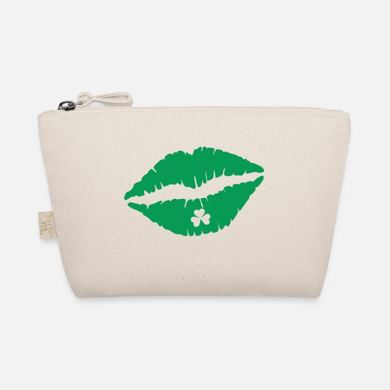 Saint Patrick's Day Lips Organic Pouch