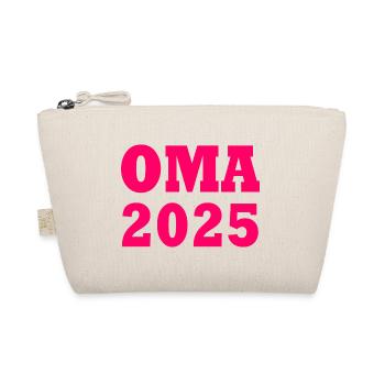 Oma 2025 - Bio-Täschchen - Natur - Vorne