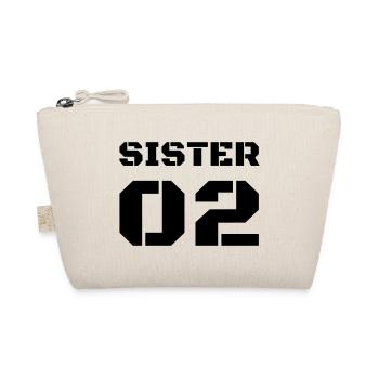 Zweite Schwester - Sister 02 - Bio-Täschchen - Natur - Vorne