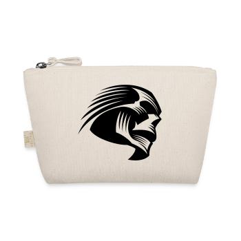 Totenkopf - Bio-Täschchen - Natur - Vorne