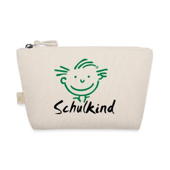 Junge Schulkind - Bio-Täschchen - Natur - Vorne