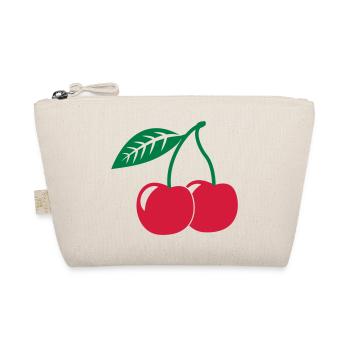 Kirsche, 2fb - Bio-Täschchen - Natur - Vorne