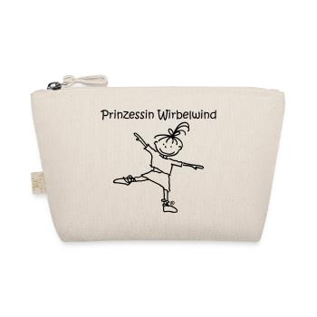 Prinzessin Wirbelwind - Bio-Täschchen - Natur - Vorne