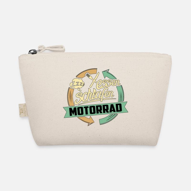 Sport Design Motorrad RAHMENLOS Geschenk Hobby Bio-Täschchen