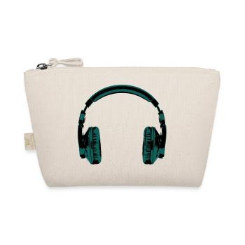 headphones - Bio-Täschchen - Natur - Vorne