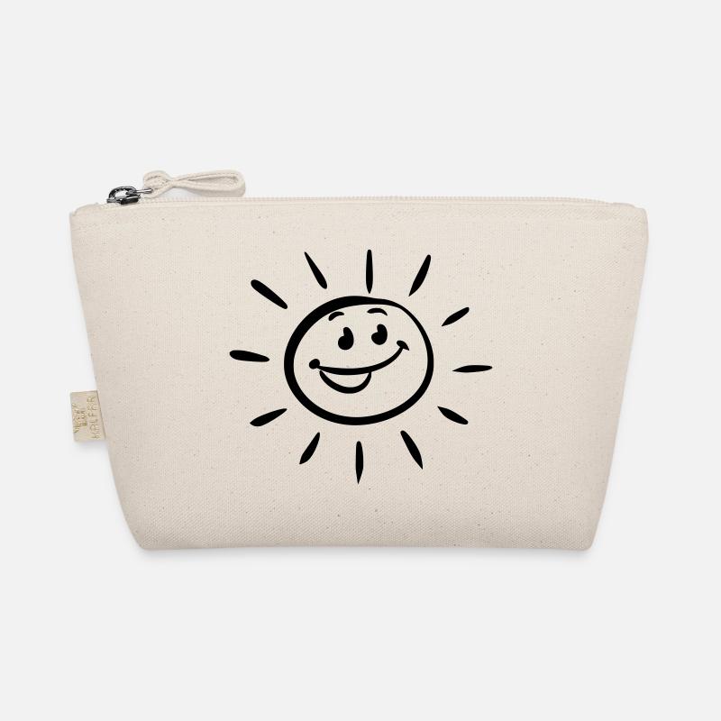 Sommer Sonne Sonnenschein Bio-Täschchen