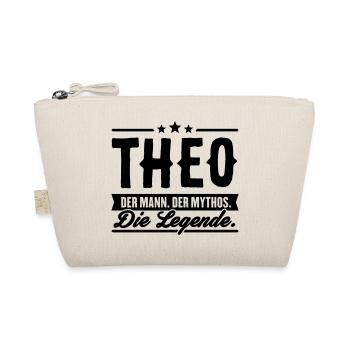 Mann Mythos Legende Theo - Bio-Täschchen - Natur - Vorne