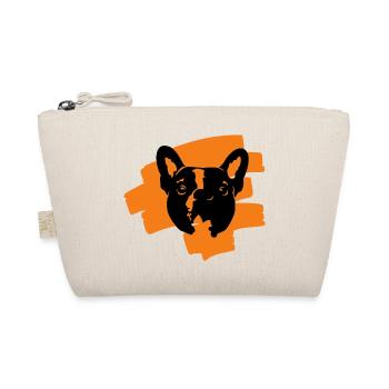 Pixel malowany buldog 2 - Organic Pouch - nature - Front