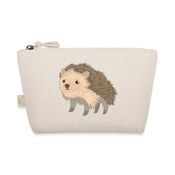 cute little Hedgehog - Organic Pouch - nature - Front