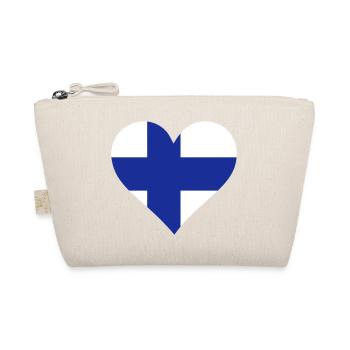 Un coeur pour la Finlande - Trousse biologique - nature - Devant
