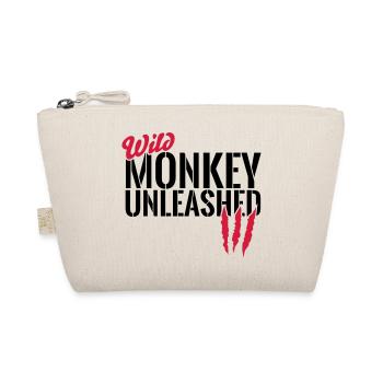 Wild monkey unleashed - Organic Pouch - nature - Front