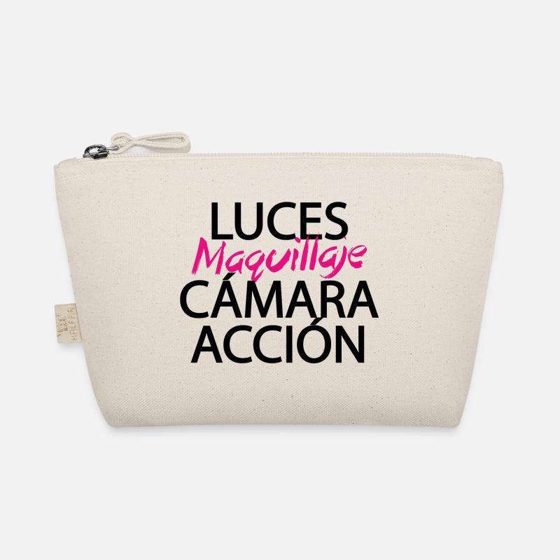 Make-up-Licht-Kamera-Aktion Bio-Täschchen