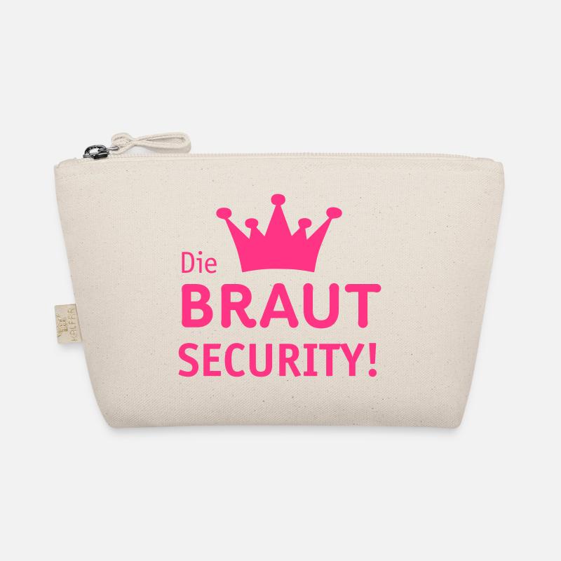 Die Braut Security Junggesellinnenabschied Bio-Täschchen