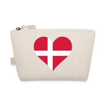 A Heart For Denmark - Organic Pouch - nature - Front
