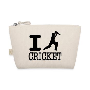 j'aime le cricket / i aime le cricket - Trousse biologique - nature - Devant