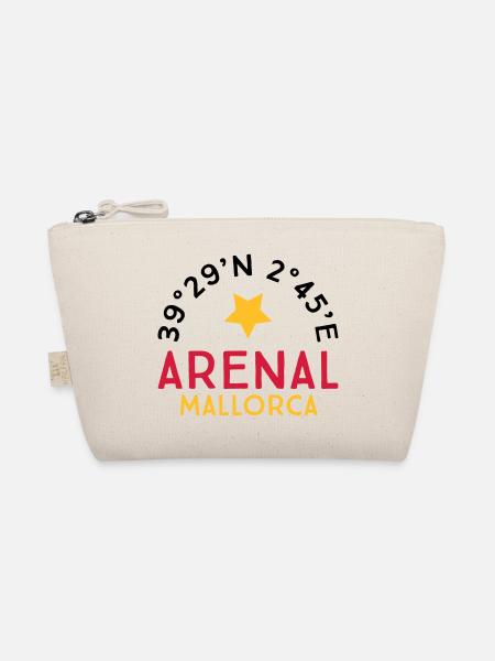 Arenal Mallorca - Organic Pouch - nature - Front