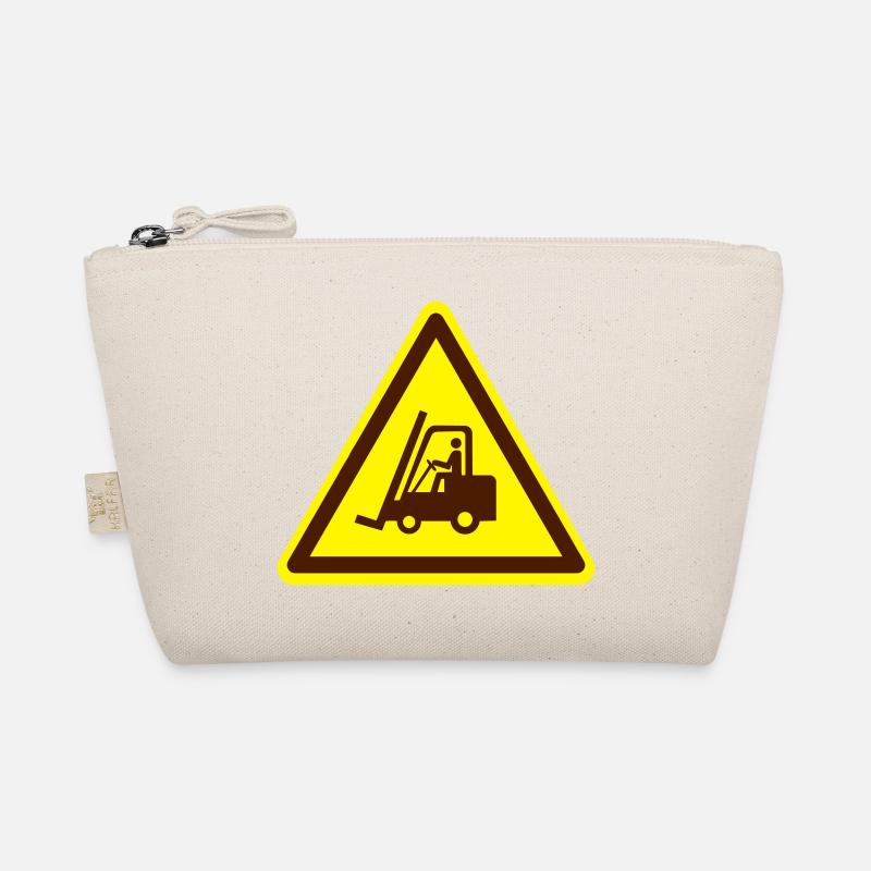 Forklift plate (colors adjustable!) Organic Pouch
