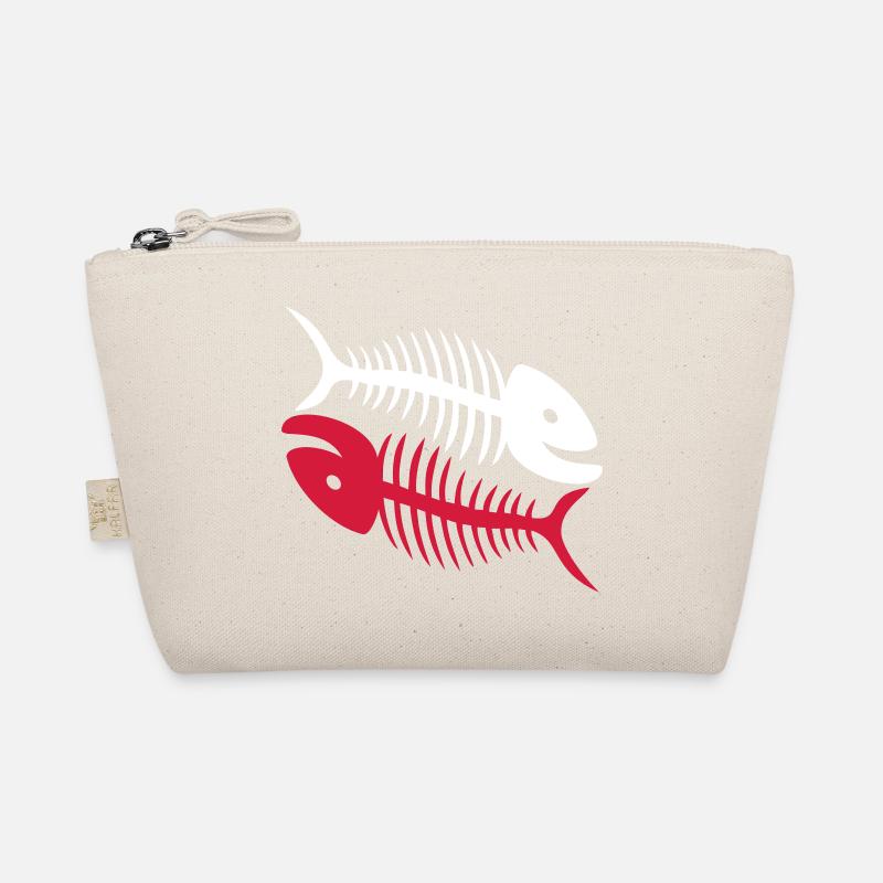 Smiling Fish Bones Organic Pouch