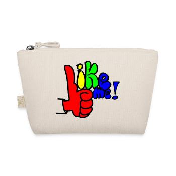 like me rainbow - Organic Pouch - nature - Front