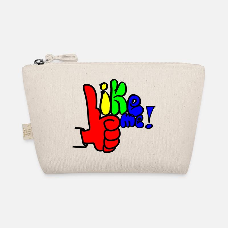 like me Regenbogen Bio-Täschchen