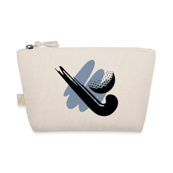 Hockey stick with ball - Organic Pouch - nature - Front