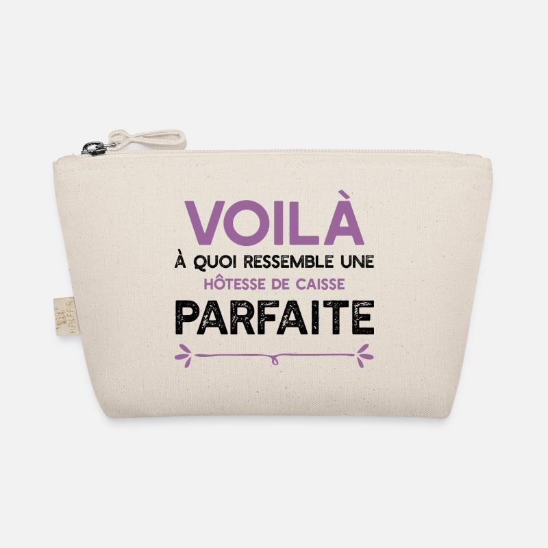 Une Hôtesse de caisse parfaite cadeau Trousse biologique