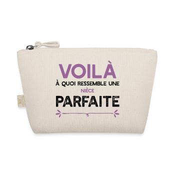 Une Nièce parfaite cadeau - Trousse biologique - nature - Devant