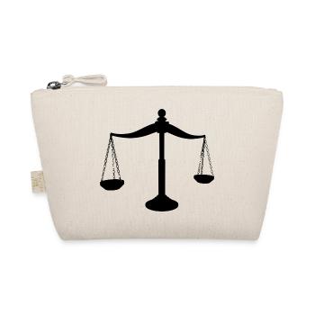 rechtsanwalt anwalt lawyer judge richter law justi - Bio-Täschchen - Natur - Vorne