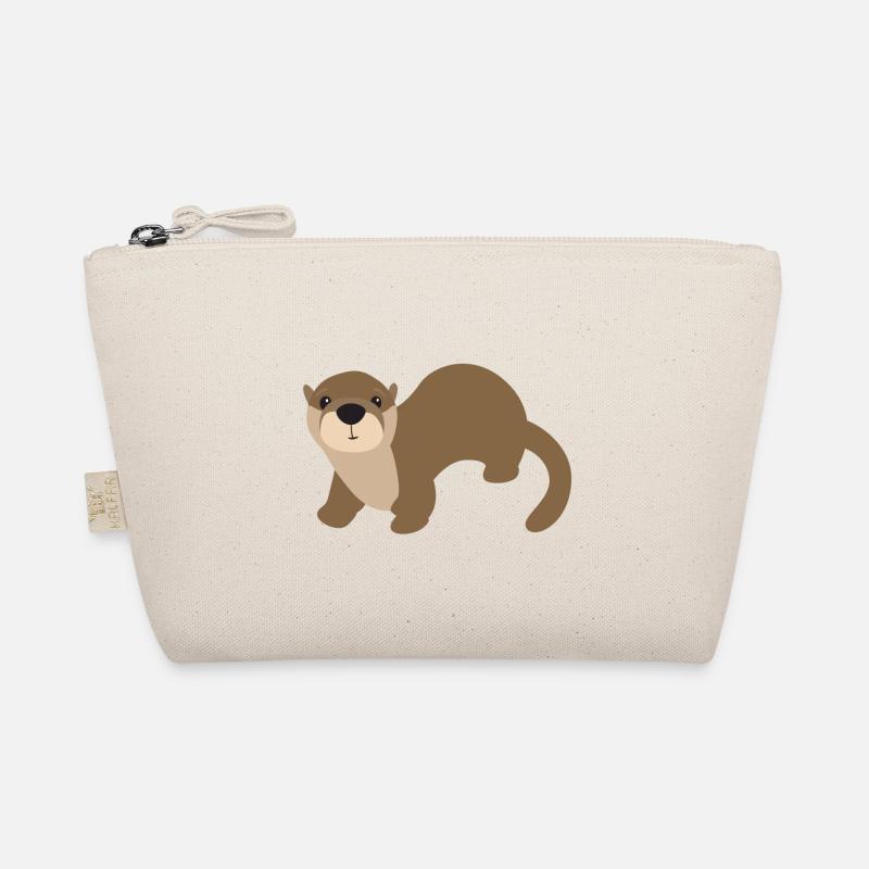 Otter Cute Animal Cool Marten Animals Gift Organic Pouch