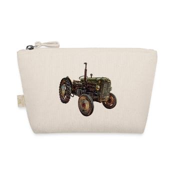 Tractor, farmer, farmer, - Organic Pouch - nature - Front