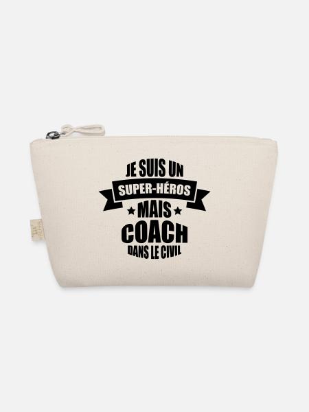 je suis un super-héros mais coach dans le civil - Trousse biologique - nature