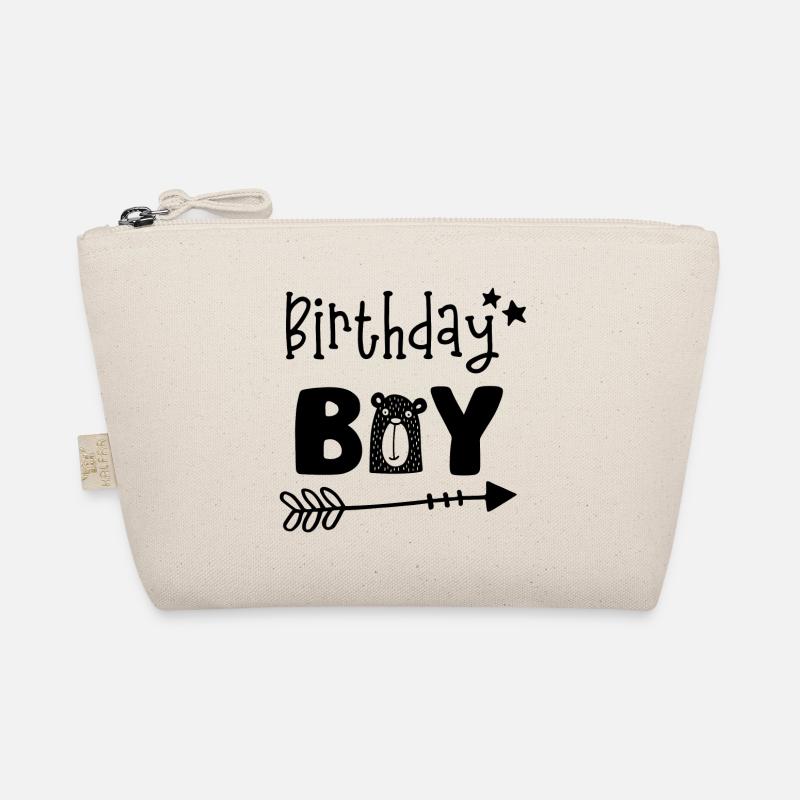 Birthday Boy - Jungen Geburtstag -Geburtstagsparty - Bio-Täschchen - Natur