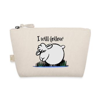 I Will Follow COLOR - Organic Pouch - nature - Front