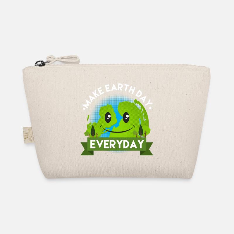 Machen Sie Tag der Erde jeden Tag Shirt - Geschenk Bio-Täschchen