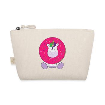 Chemise mignonne de cadeau de beignets de licorne - Trousse biologique - nature - Devant