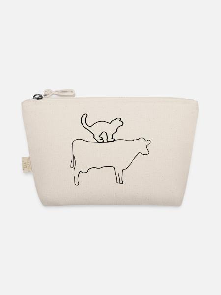 Cat Cow - Organic Pouch - nature