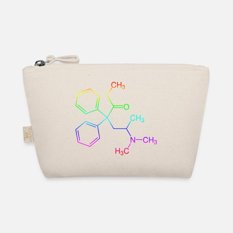 Methadone structural formula Organic Pouch
