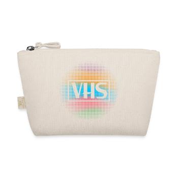 Funny VHS VCR Vintage 90s 80s - Organic Pouch - nature - Front