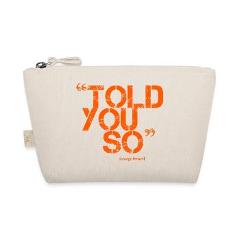 ORWELL (orange) - Trousse biologique - nature - Devant